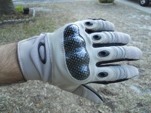 White assault gloves for Navy SEAL