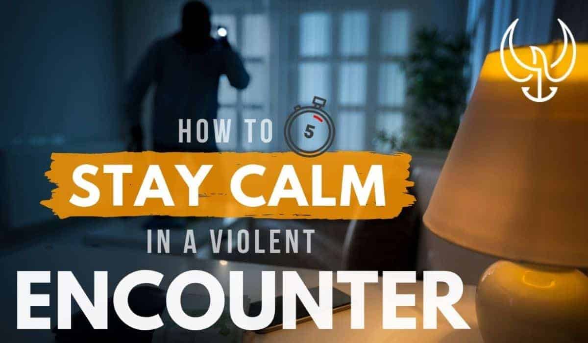 Chris Sajnog gives tips on how to stay calm during a violent encounter.