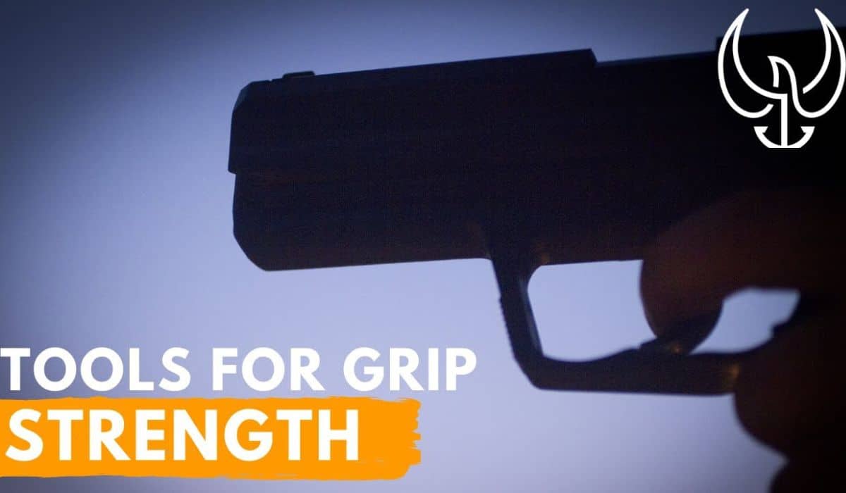 Chris Sajnog sharing his grip strength enhancement tools.